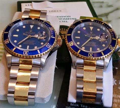 Rolex submariner blue hong kong